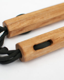 Handmade Ash Nunchaku by Seaholme Kobudo